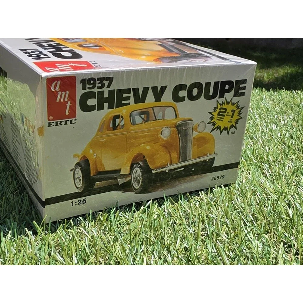 AMT ERTL 1937 Chevy Coupe 2 in 1 Model Kit#6579 1:25 New Sealed From Sealed Case